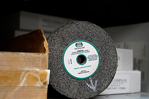 Grinder pad on shelf